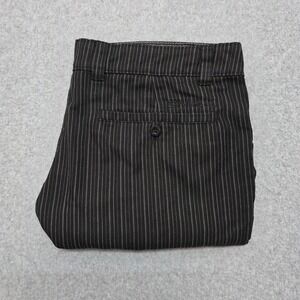 O'Neill Pinstripe Walk Shorts Men's Size 36 Black / White Casual Surf Beach